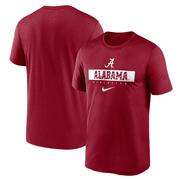 Alabama Nike Legend Sideline Team Issue Tee